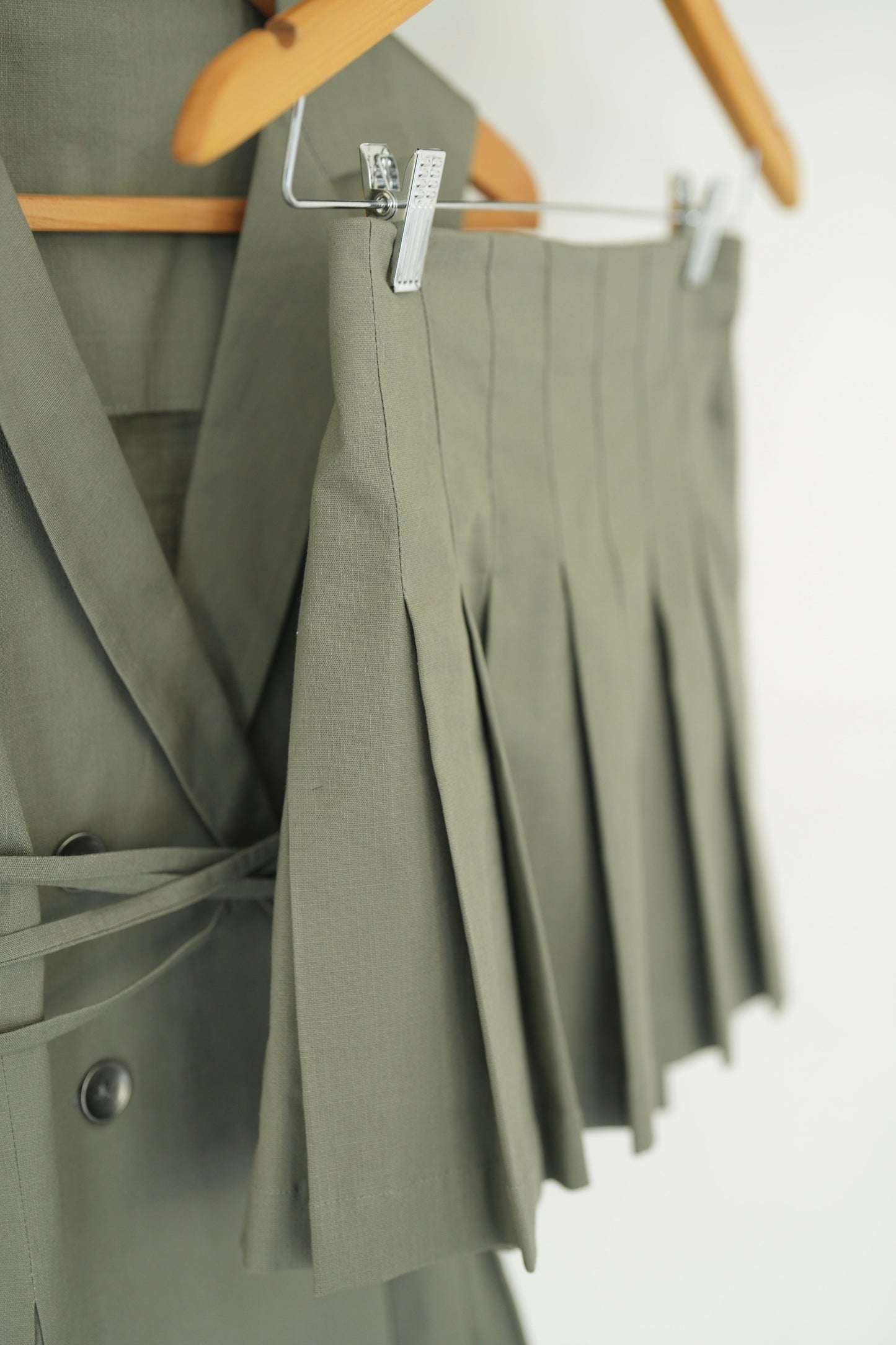 Olivia Pleated Mini Skirt