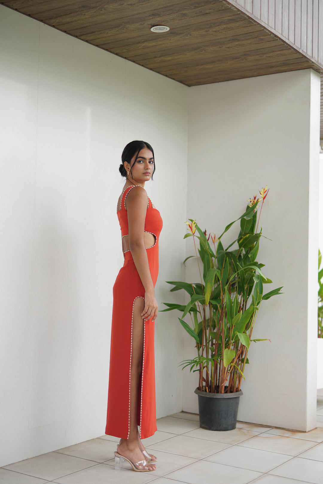 Beaded Sunset Dress