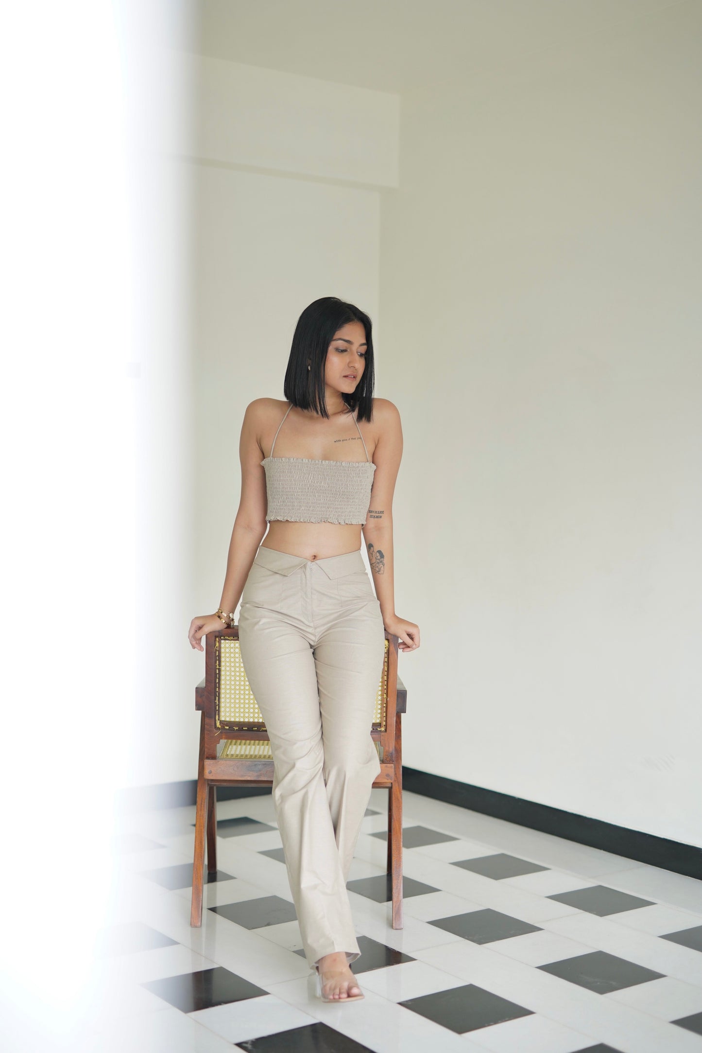 Bare Beige Pants