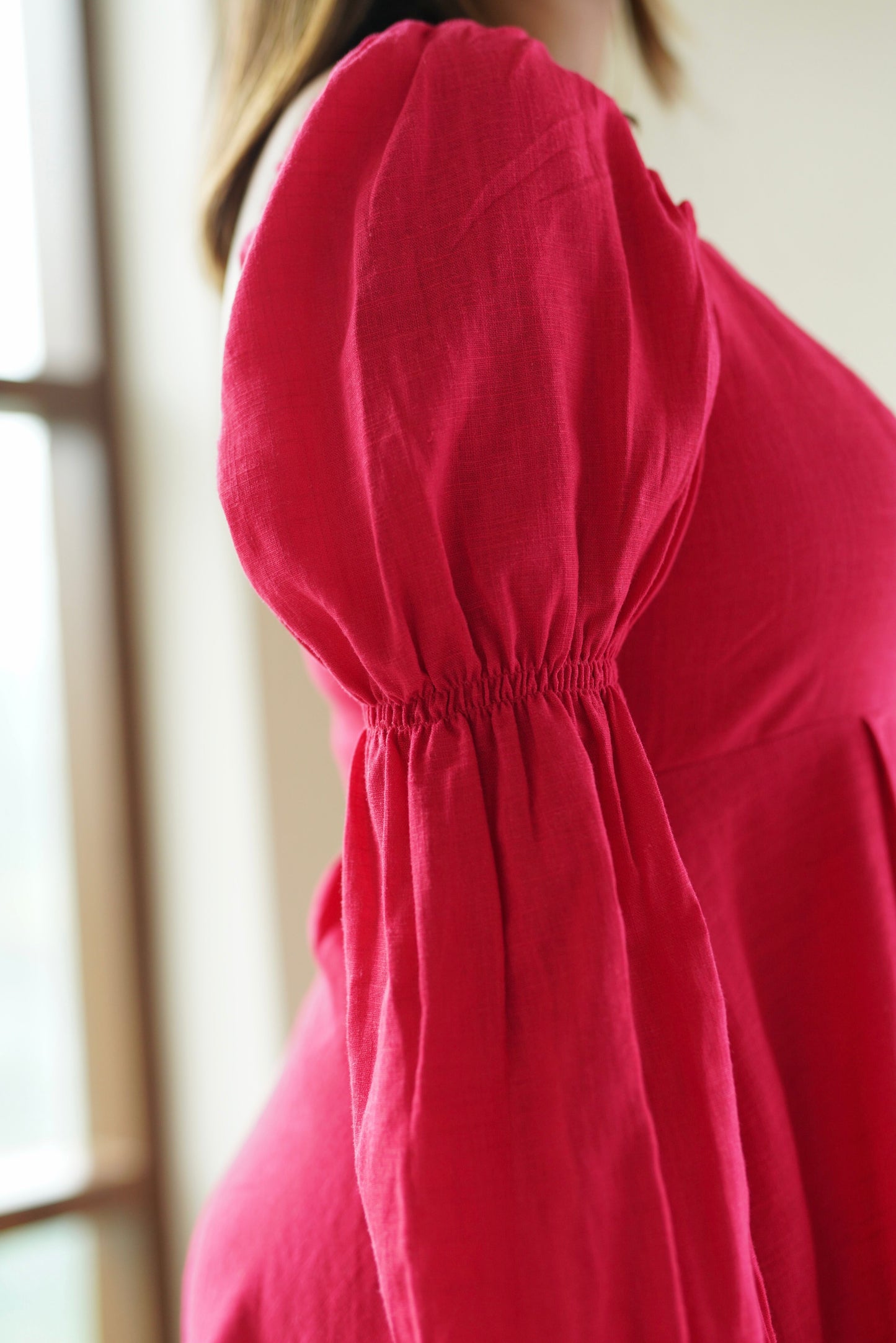 Peony Pink Flare Dress
