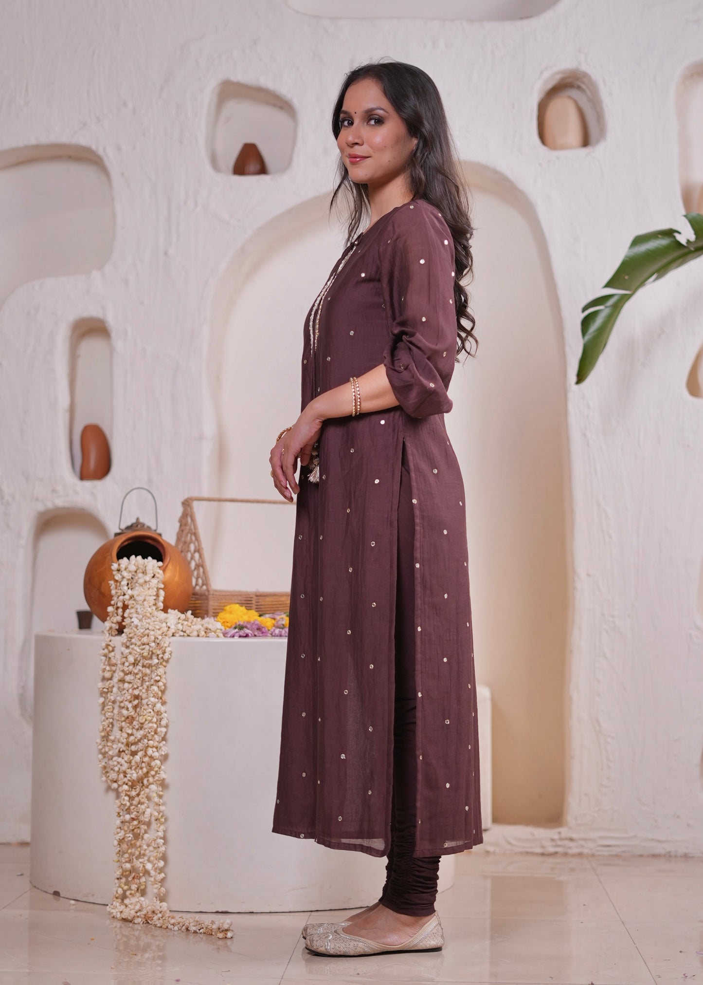Chaand Kurti Churidaar Set