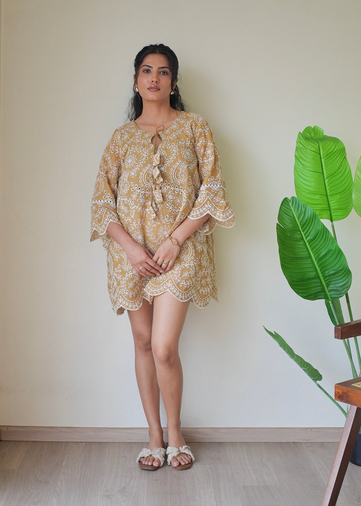 Marigold Cutwork Dress