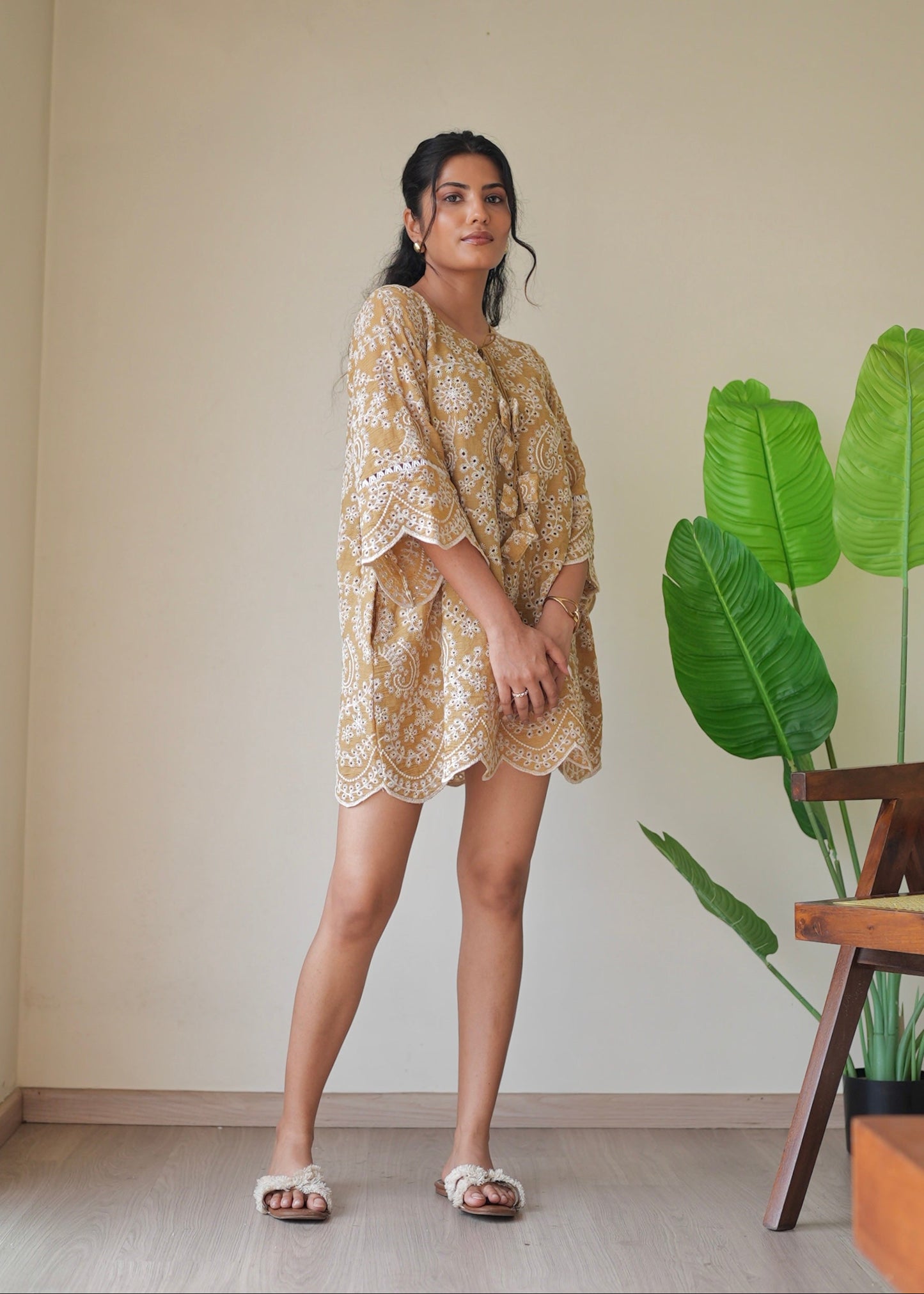 Marigold Cutwork Dress