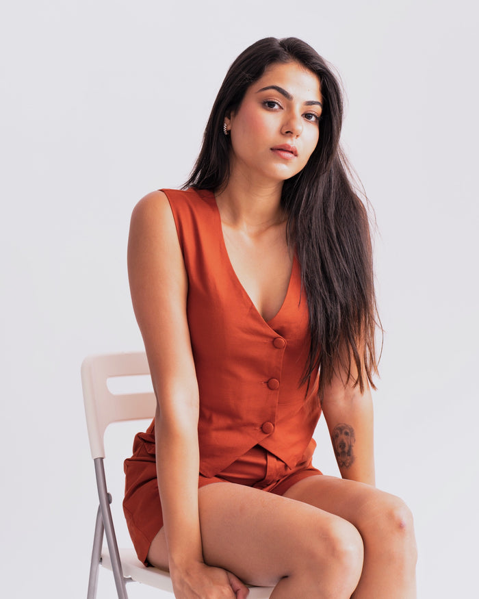 Sienna Vest & Shorts Set