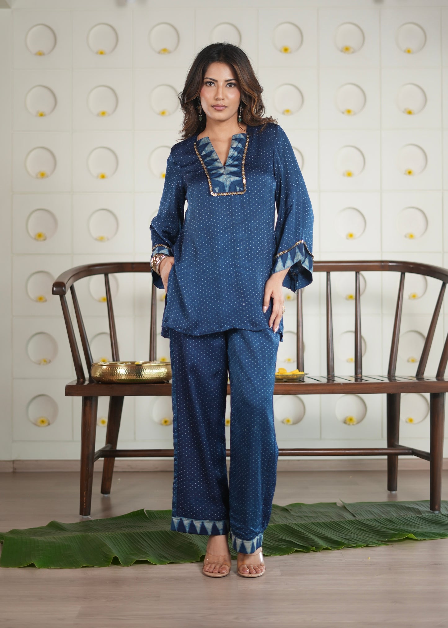 Indira Short Kurta & Pant Set