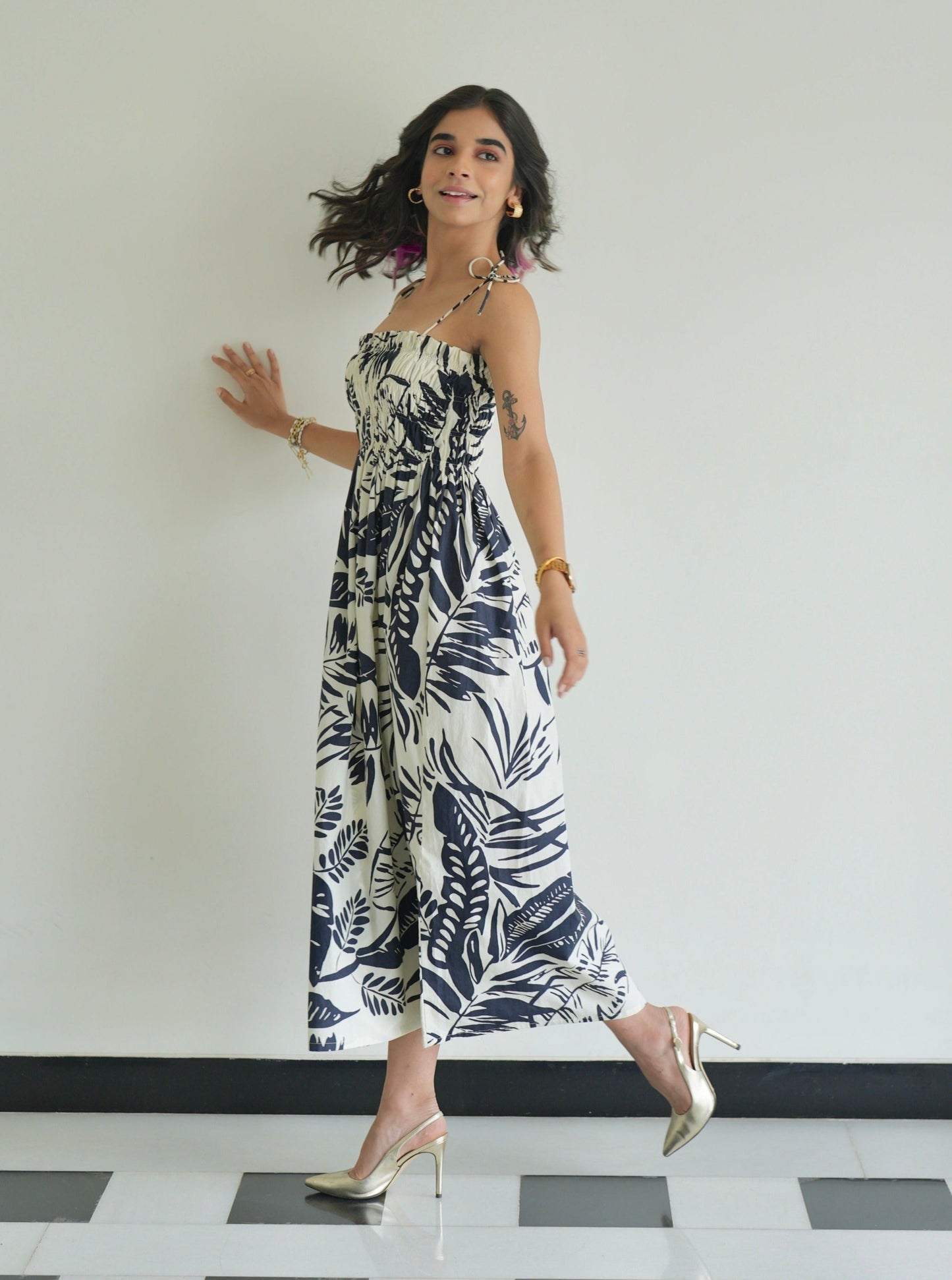 Fleur Pocketed Maxi Dress