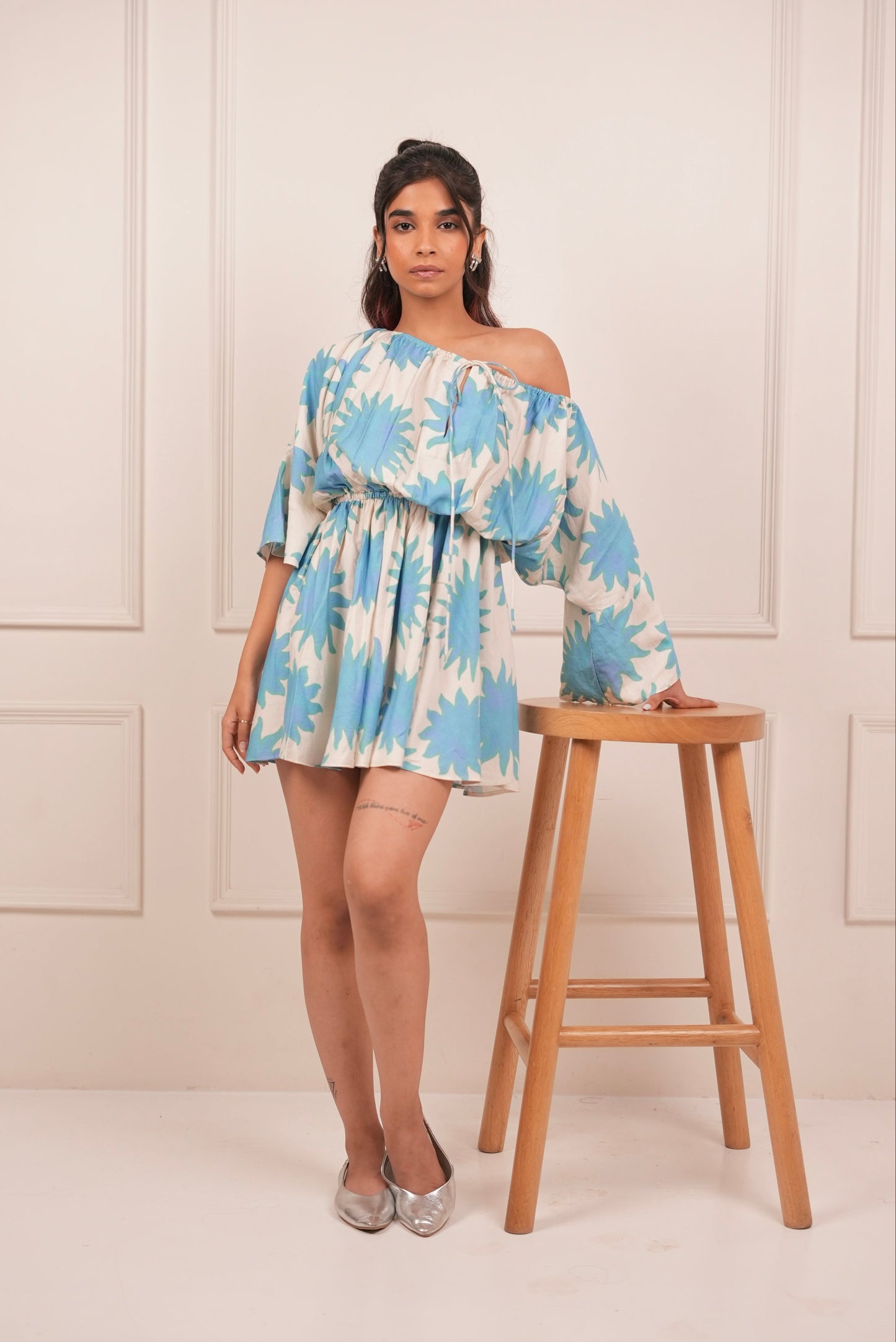 Aurora Gathered Dress