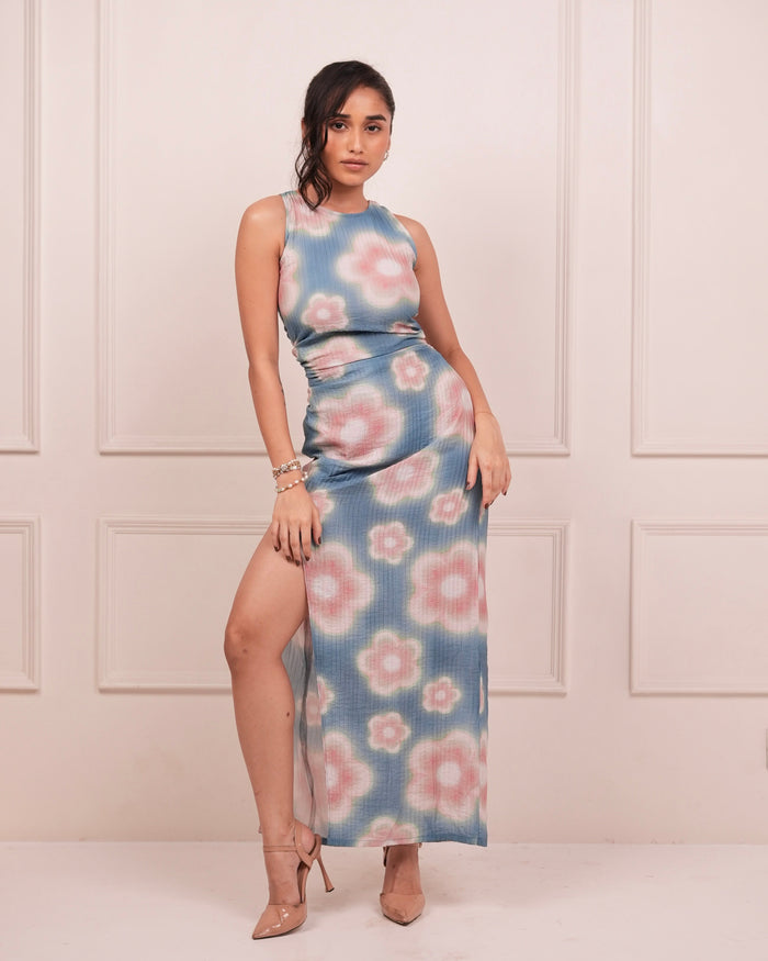 Flora Slit Dress