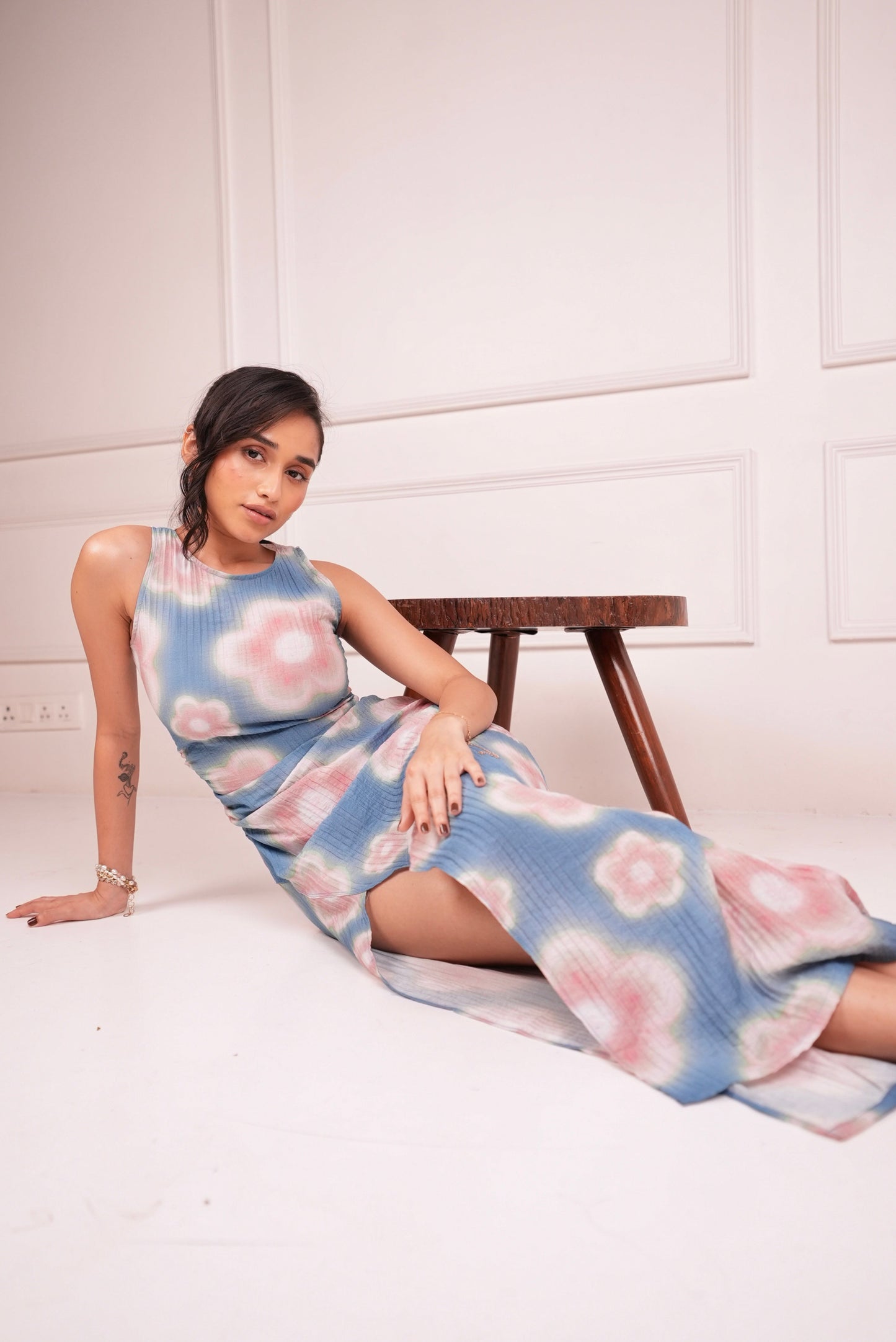 Flora Slit Dress
