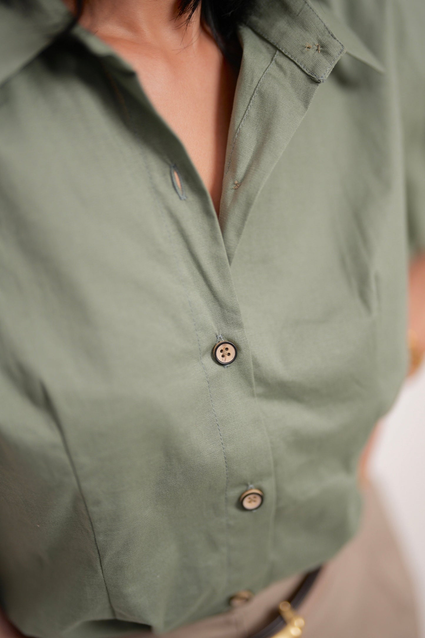 Pistachio Half Sleeve Shirt