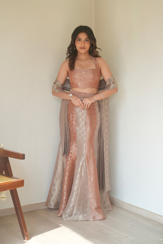 Ira Mermaid Skirt Set