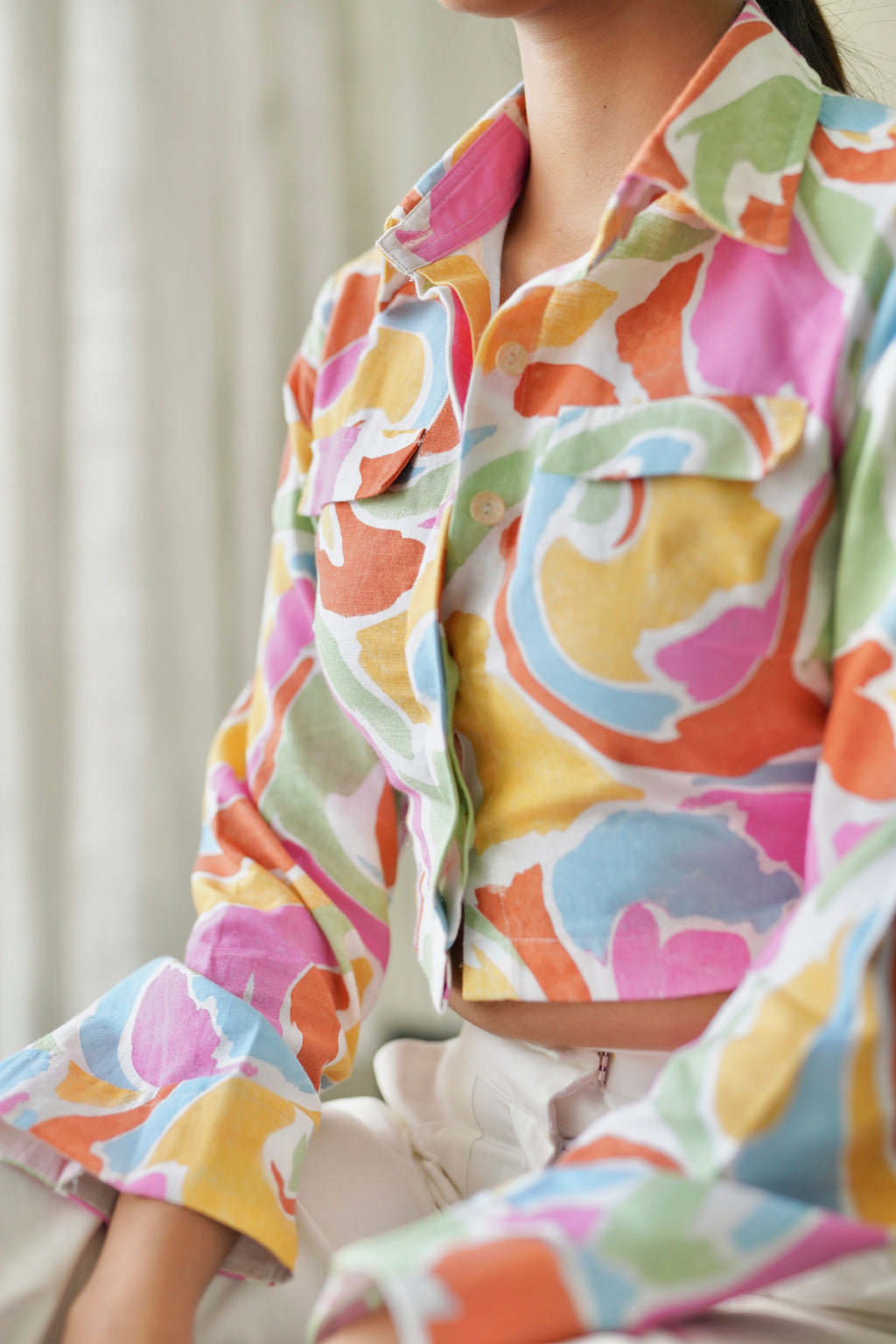 Pastel Canvas Shirt