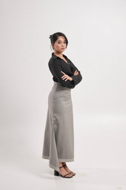 Steel Grey Mermaid Skirt