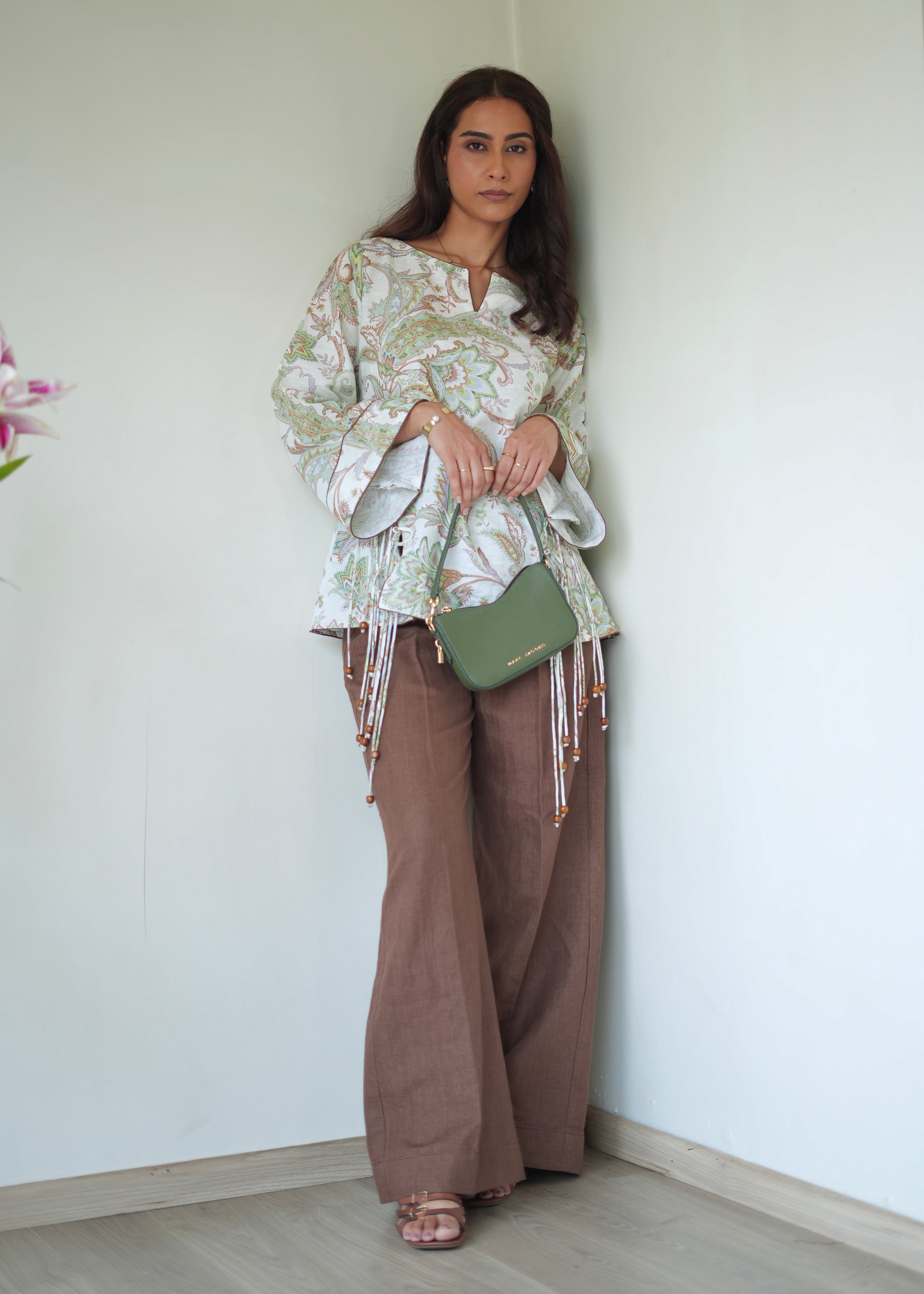 Dahlia Top & Umber Trousers Set