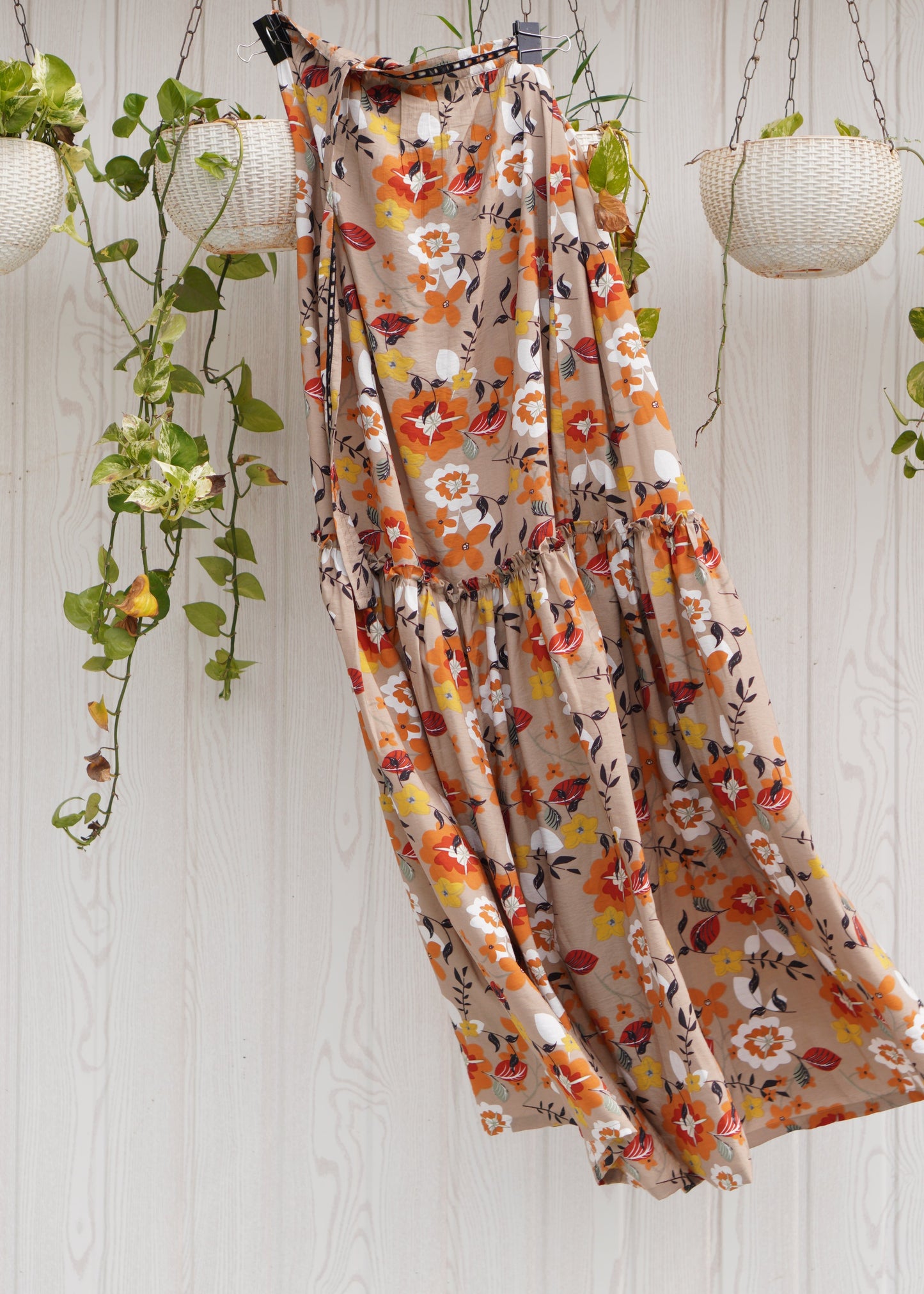 Bloom Halter Maxi dress