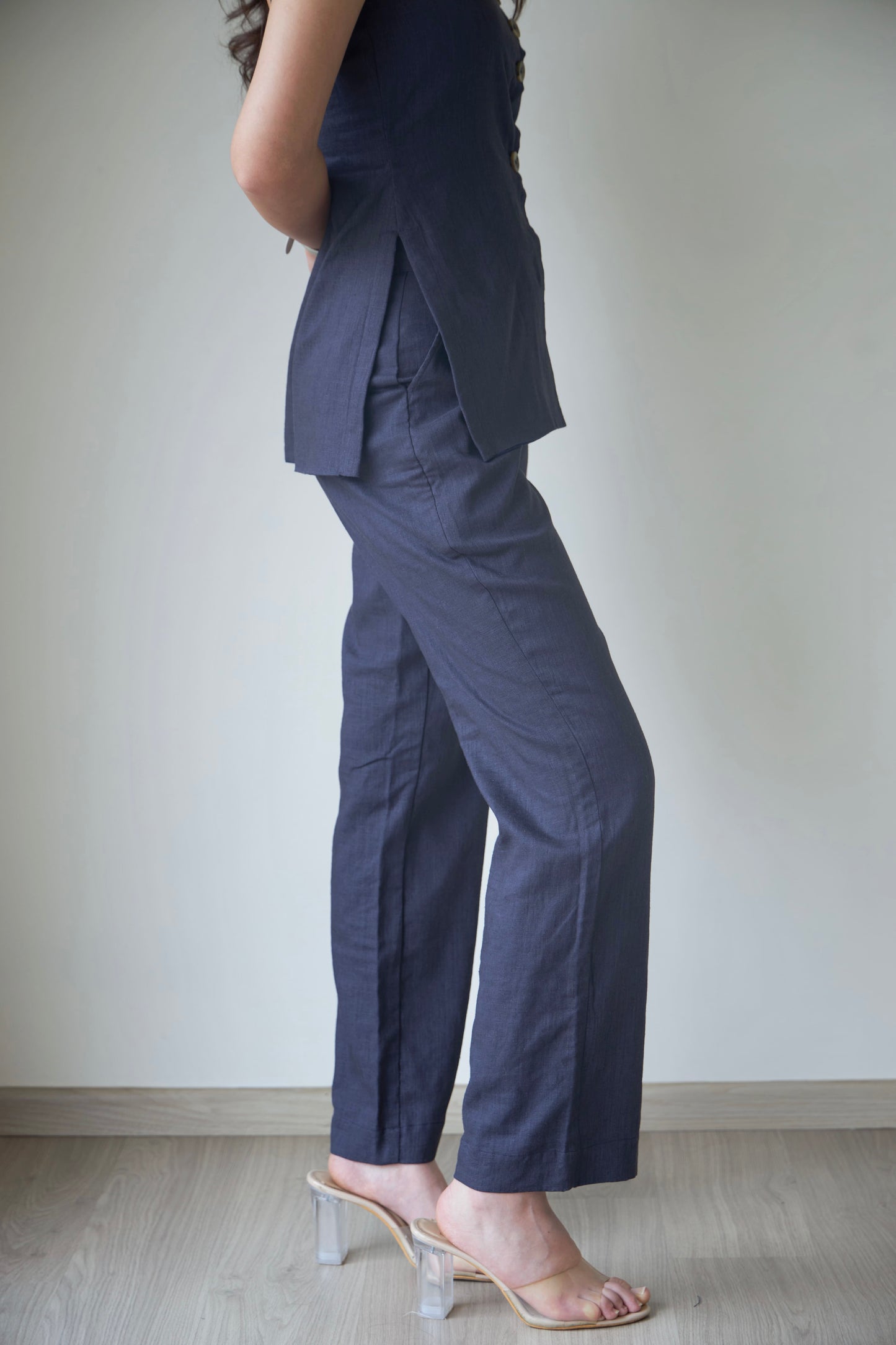 Dusky Blue Pant Set