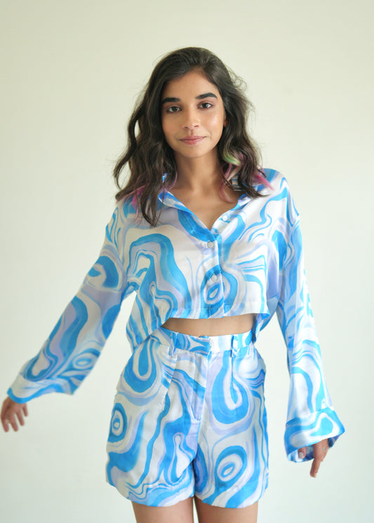 Wavy Shirt and Co-ord set
