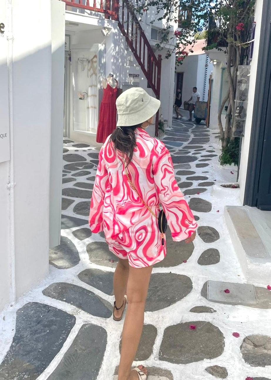 Wavy Shirt and Co-ord set