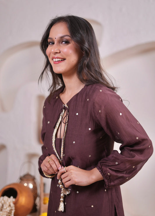 Chaand Kurti Churidaar Set