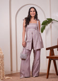 Gulzaar Grey Tie Up Set