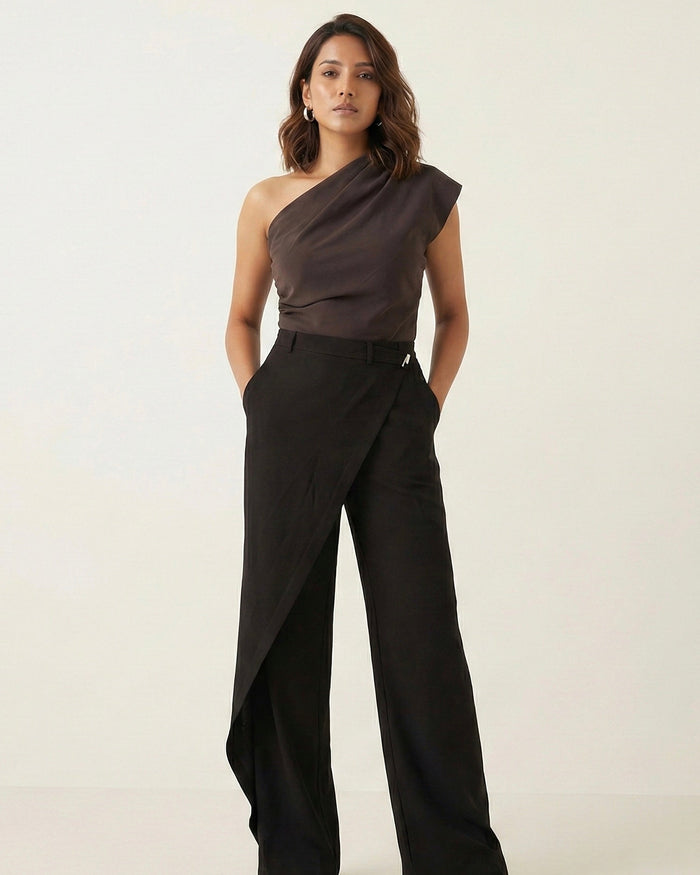 Overlap Tailored Trousers