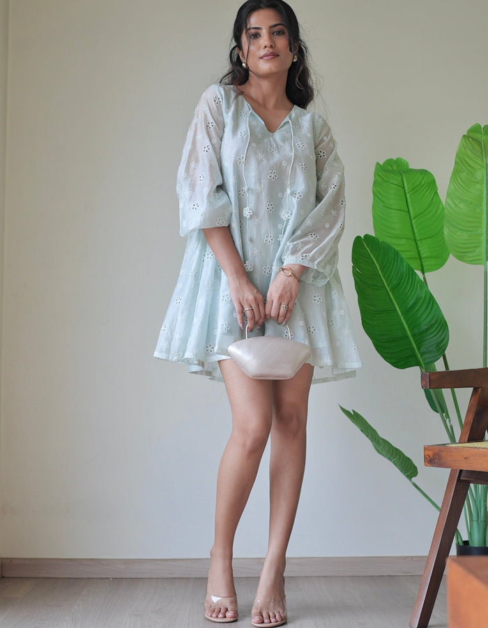 Mint Meadow Dress