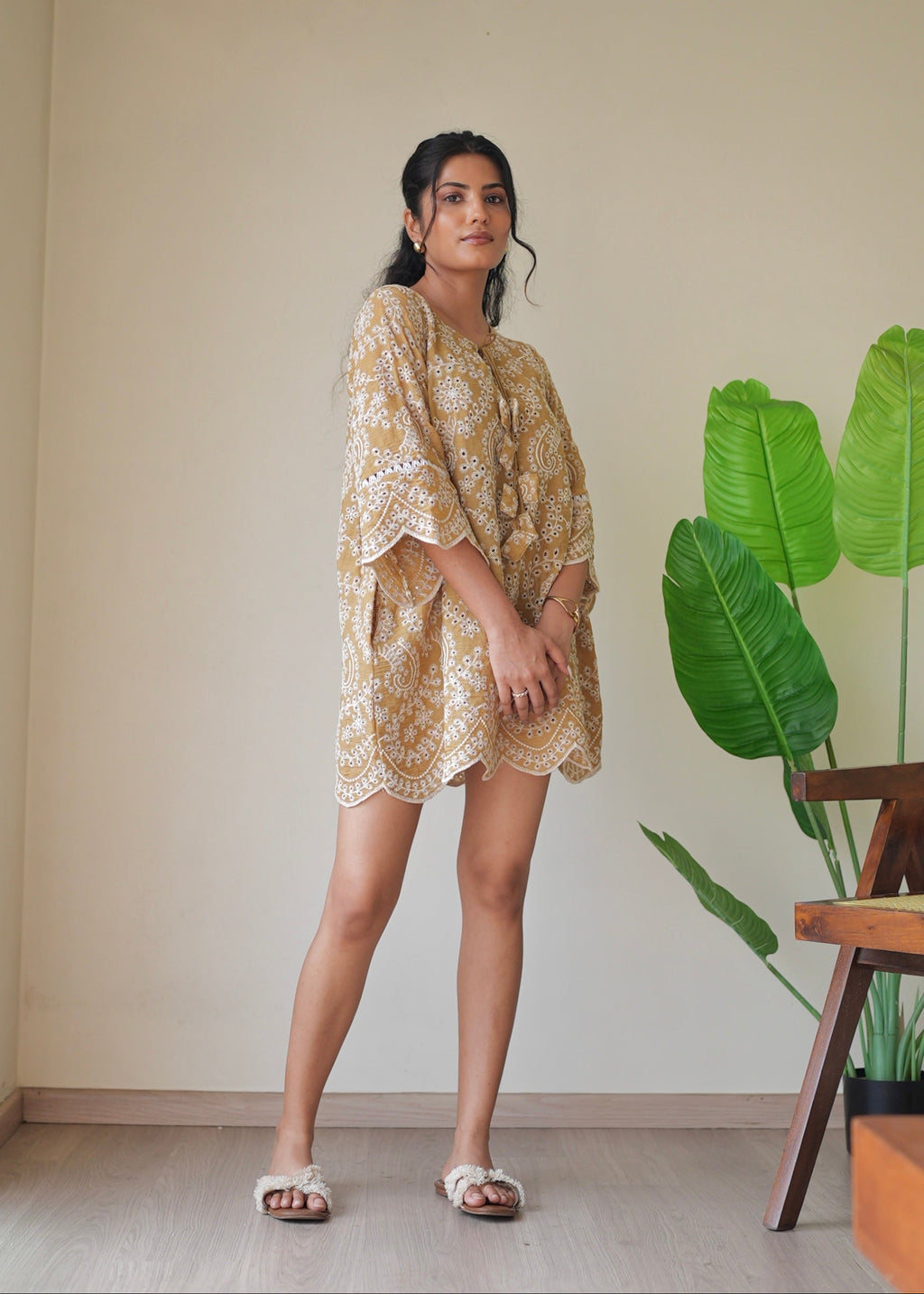 Marigold Cutwork Dress