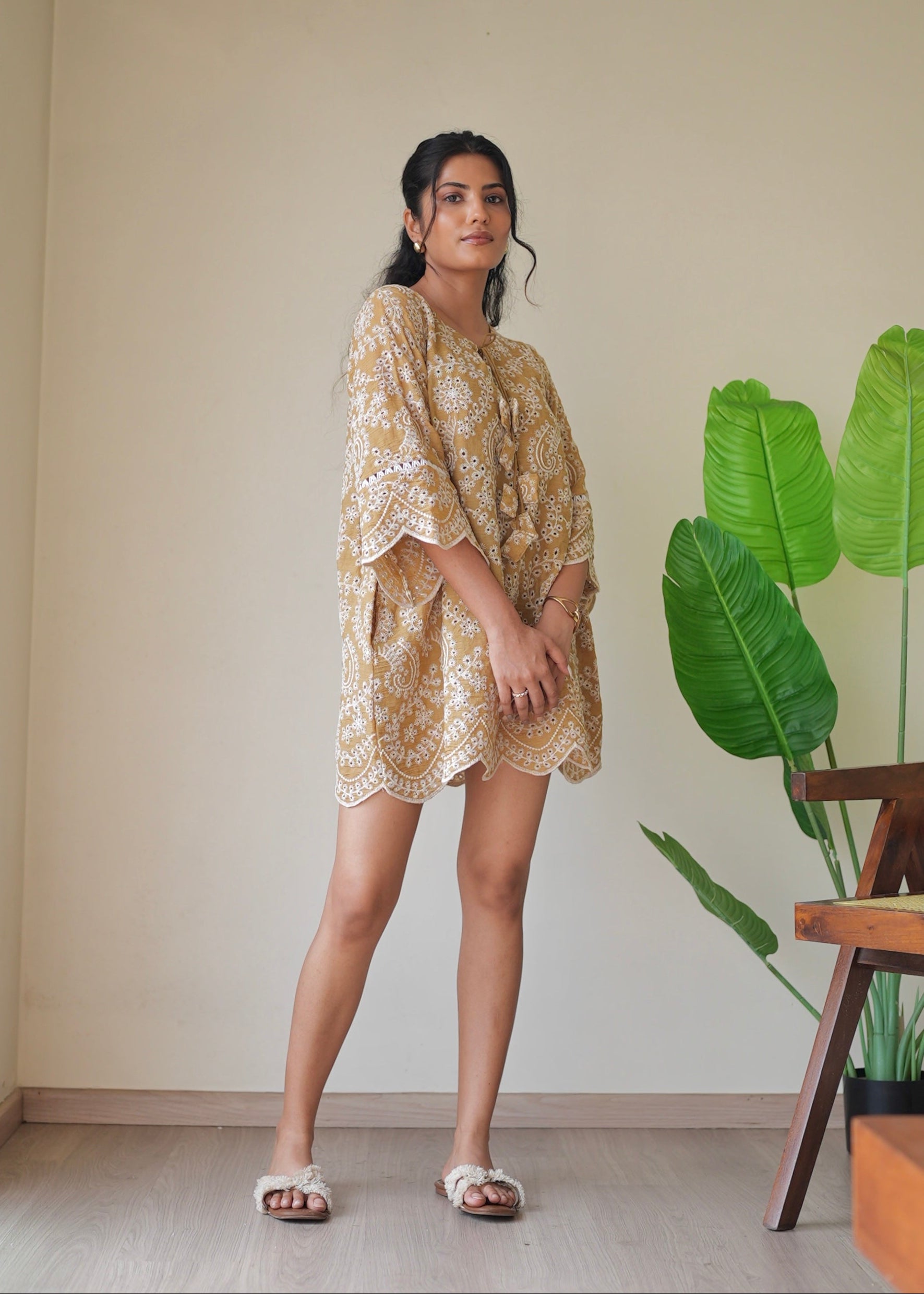 Marigold Cutwork Dress