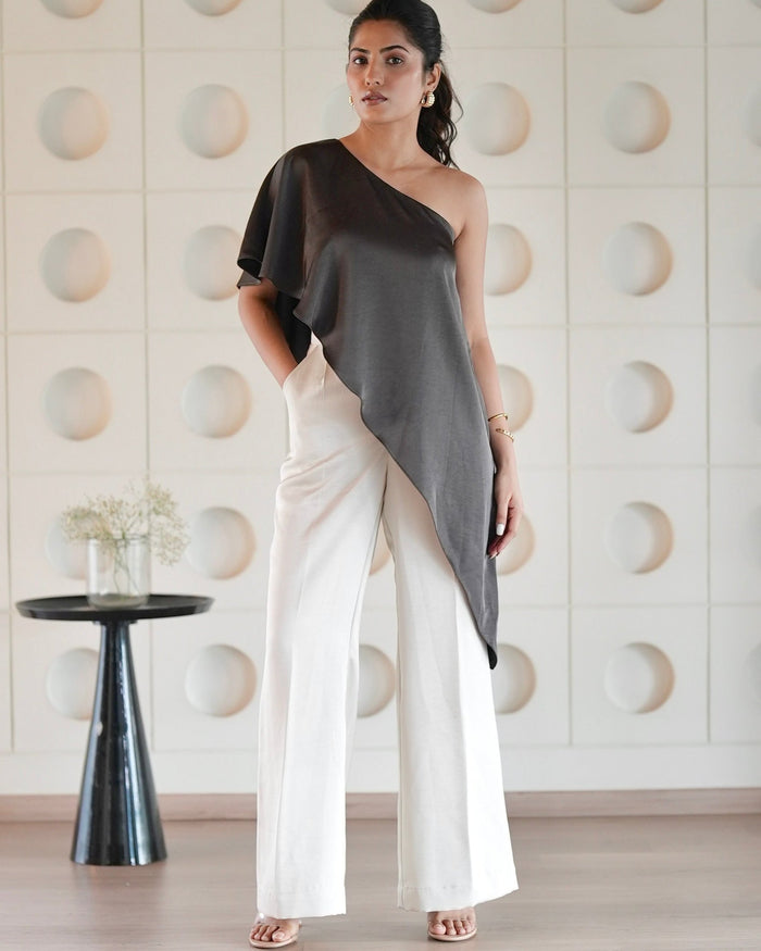 Ash One Shoulder Top