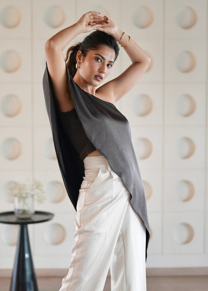 Ash One Shoulder Top