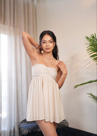 Pearl Gathered Dress