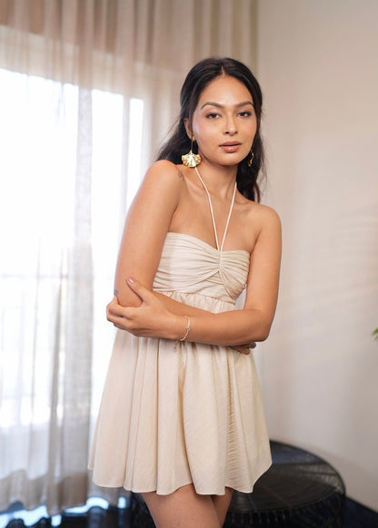 Pearl Gathered Dress