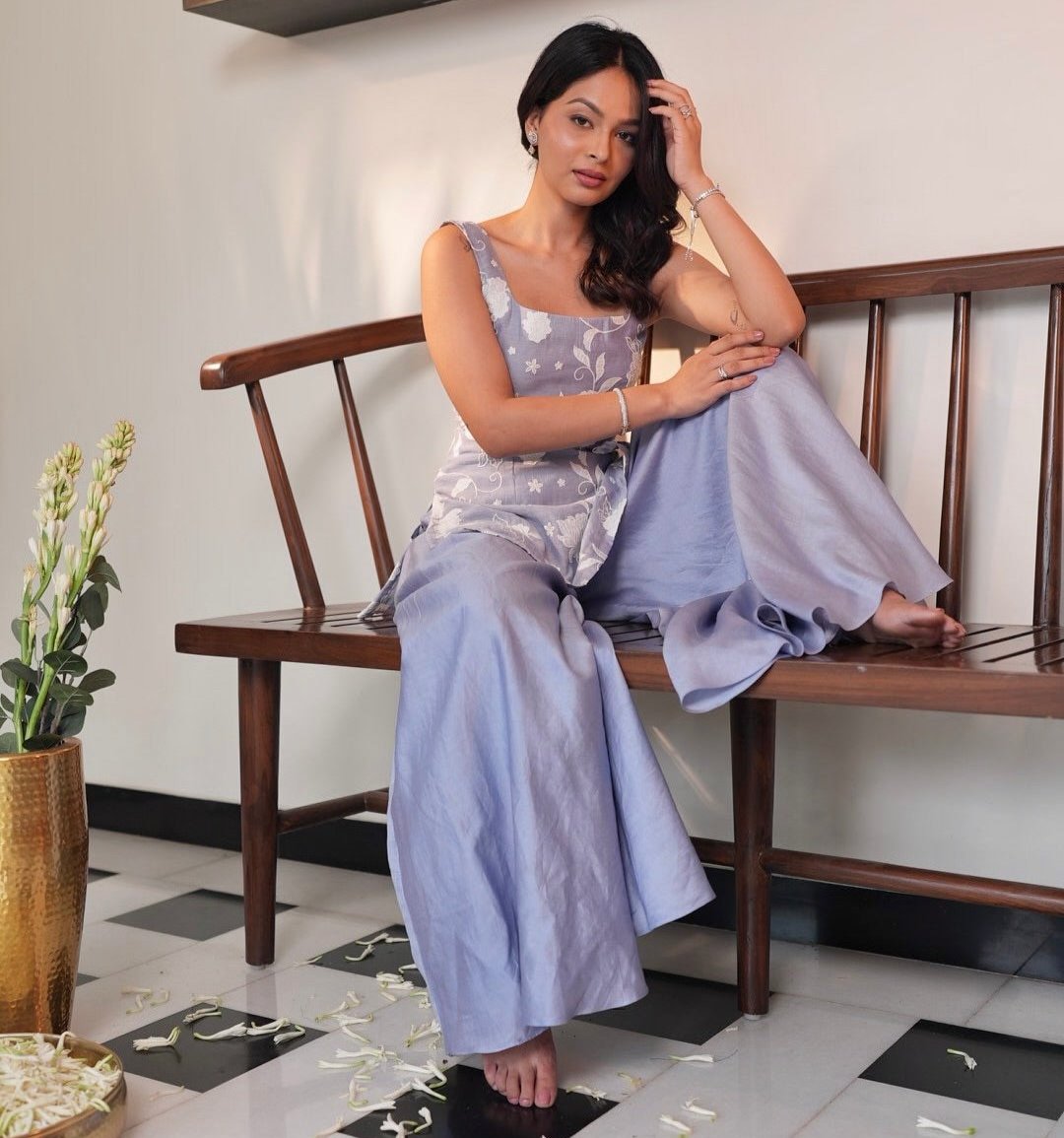 Lavender Bloom Co-ord Set