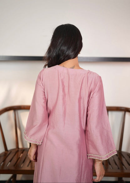 Dusty Rose Kurta Set