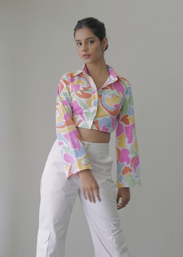 Pastel Canvas Shirt