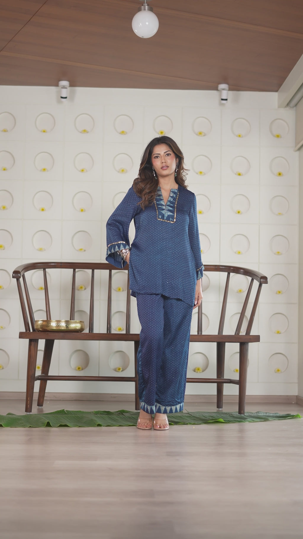 Indira Short Kurta & Pant Set