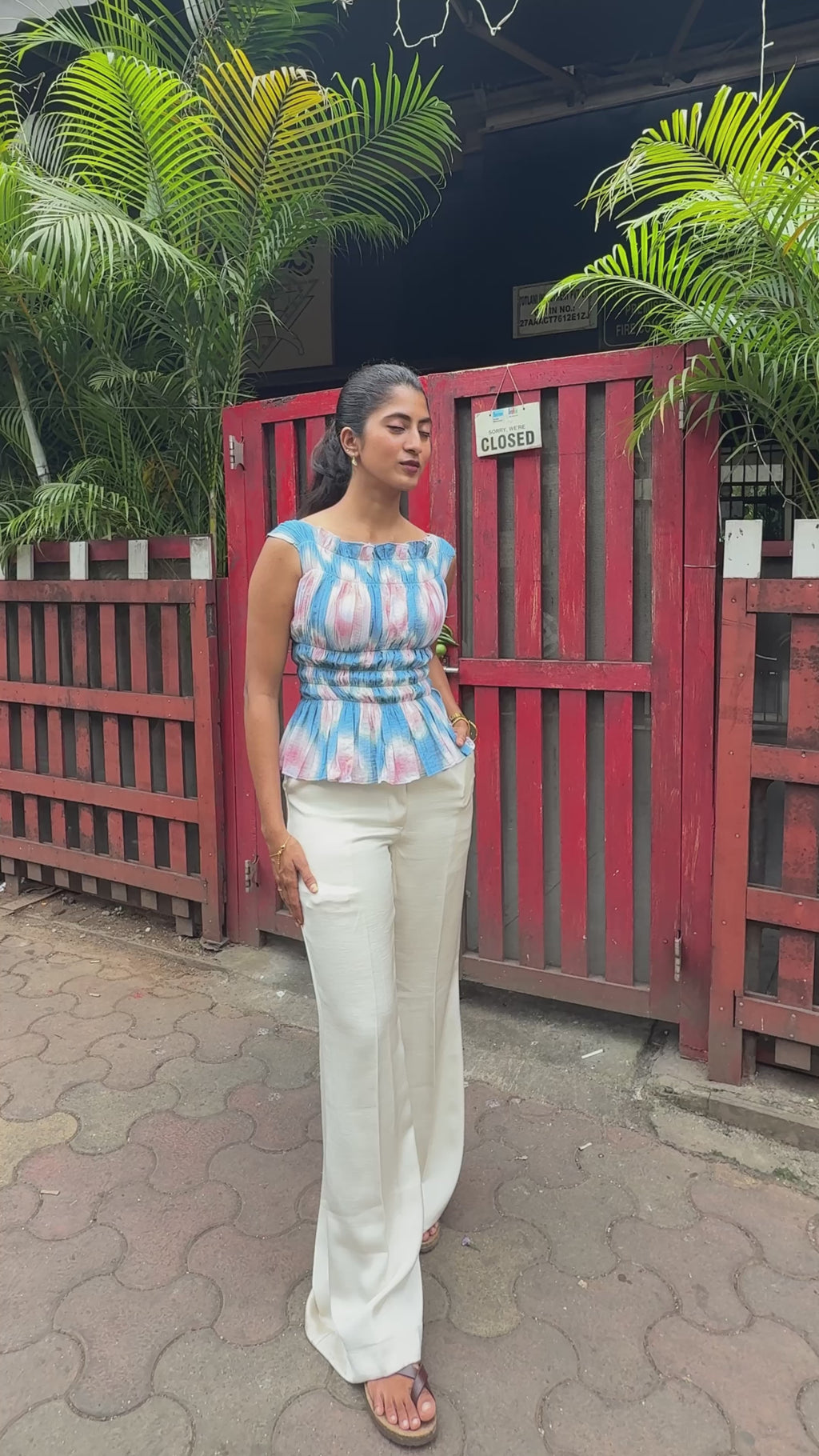 Classic Ivory Pants