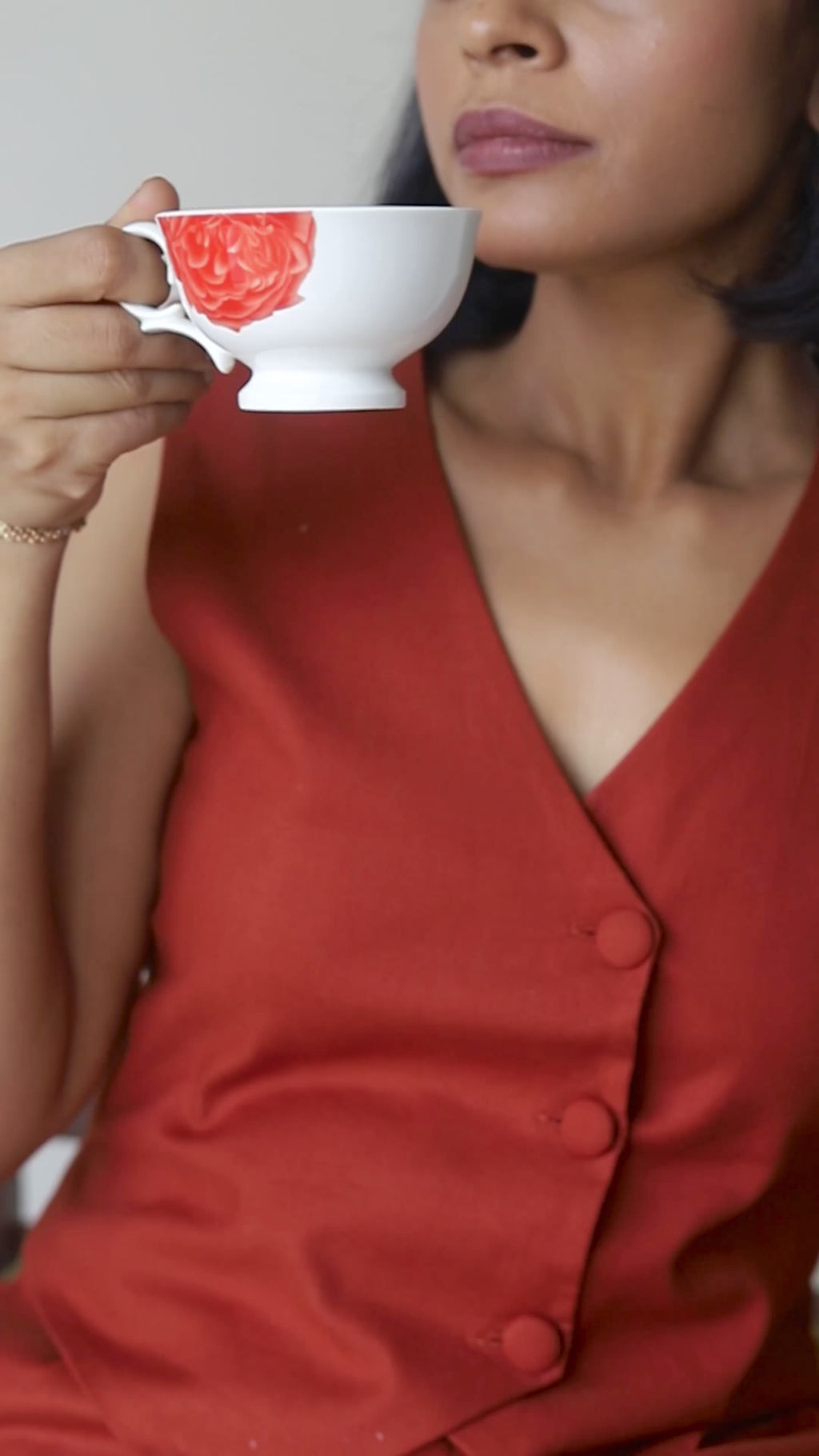 トップス andmary Rejina vest set ANDMARY】Rejina vest set